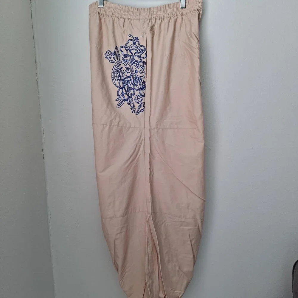 NWOT Free People Baller embroidered pants